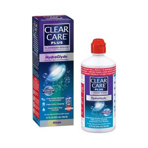 Clear Care Plus 3% Hydrogen Peroxide Cleaning & Disinfecting Solution 12 Fl Oz