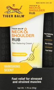 Tiger Balm Vanishing Scent Neck & Shoulder Rub 1.76 Oz
