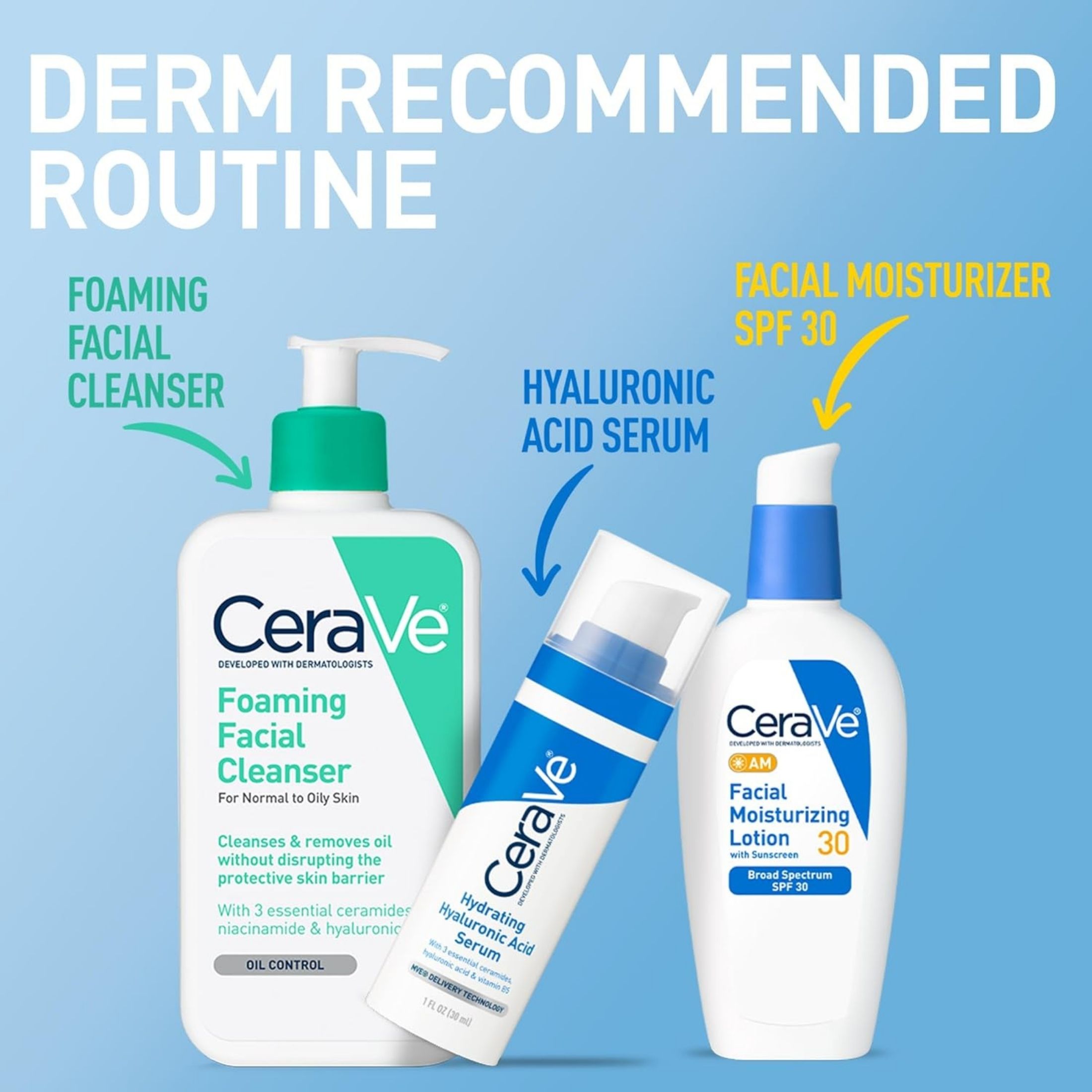 CeraVe AM Facial Moisturizing Lotion SPF 30