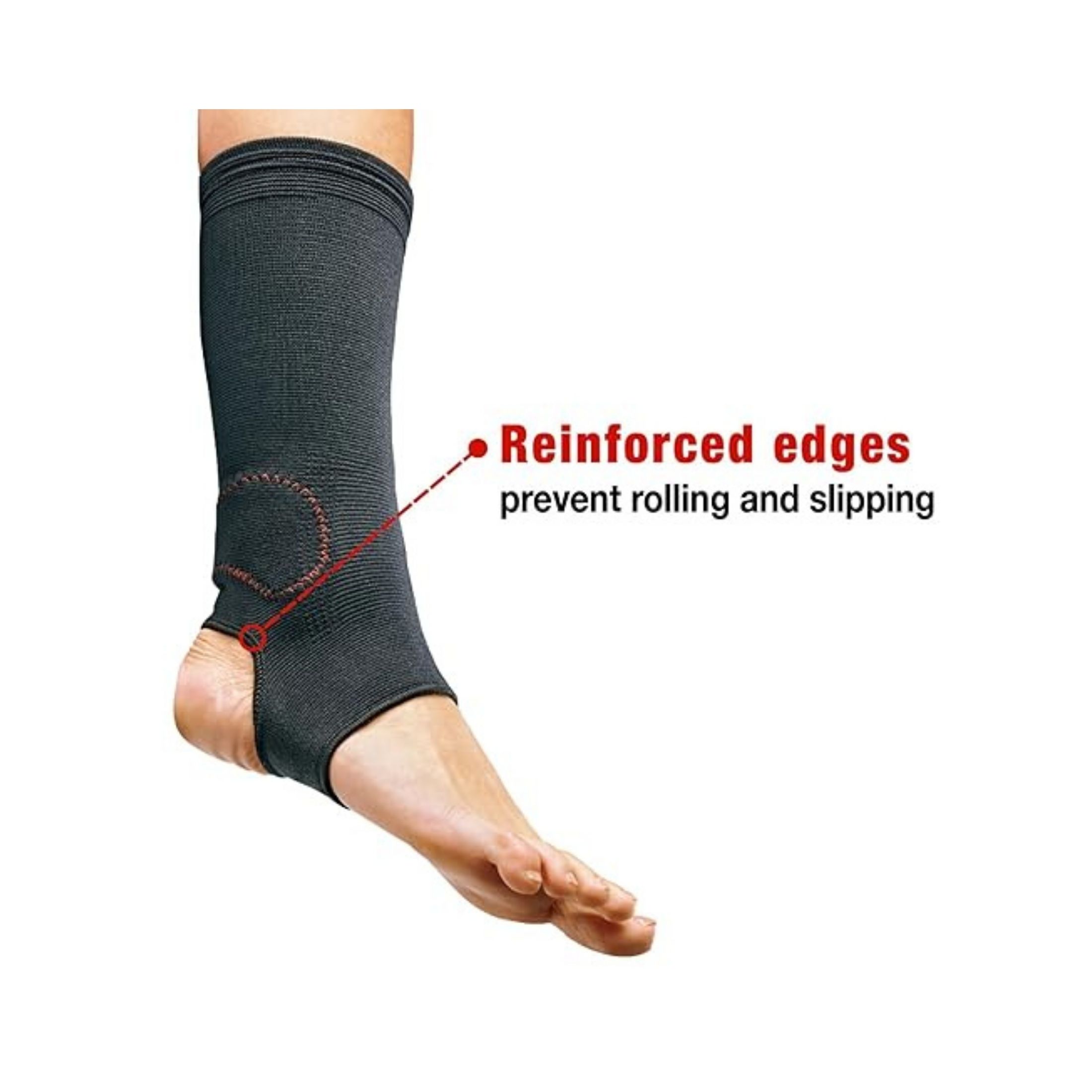 Ace Compression Ankle Support S/M Fits 8" To 9"