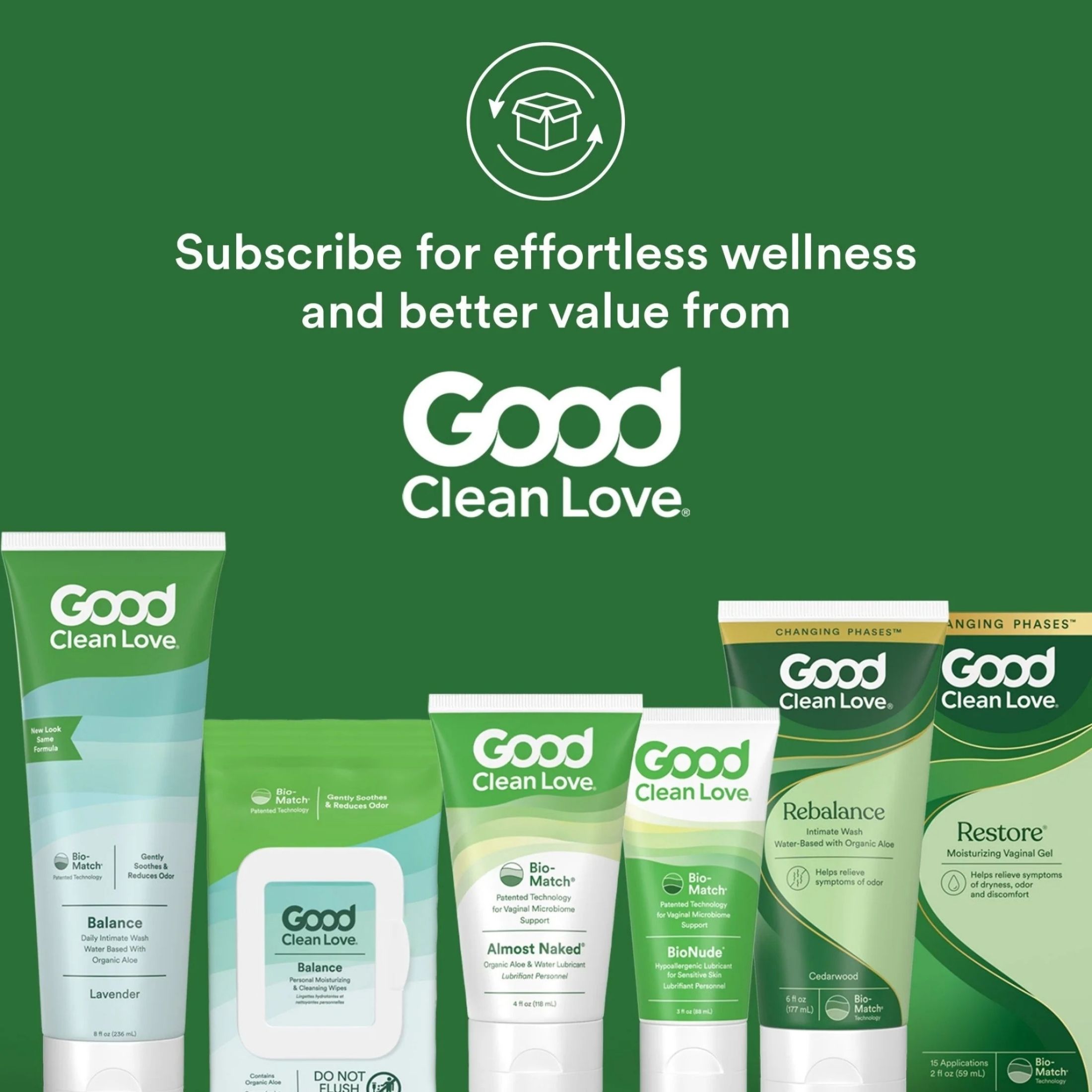 Good Clean Love Restore pH Balancing & Moisturizing Vaginal Gel