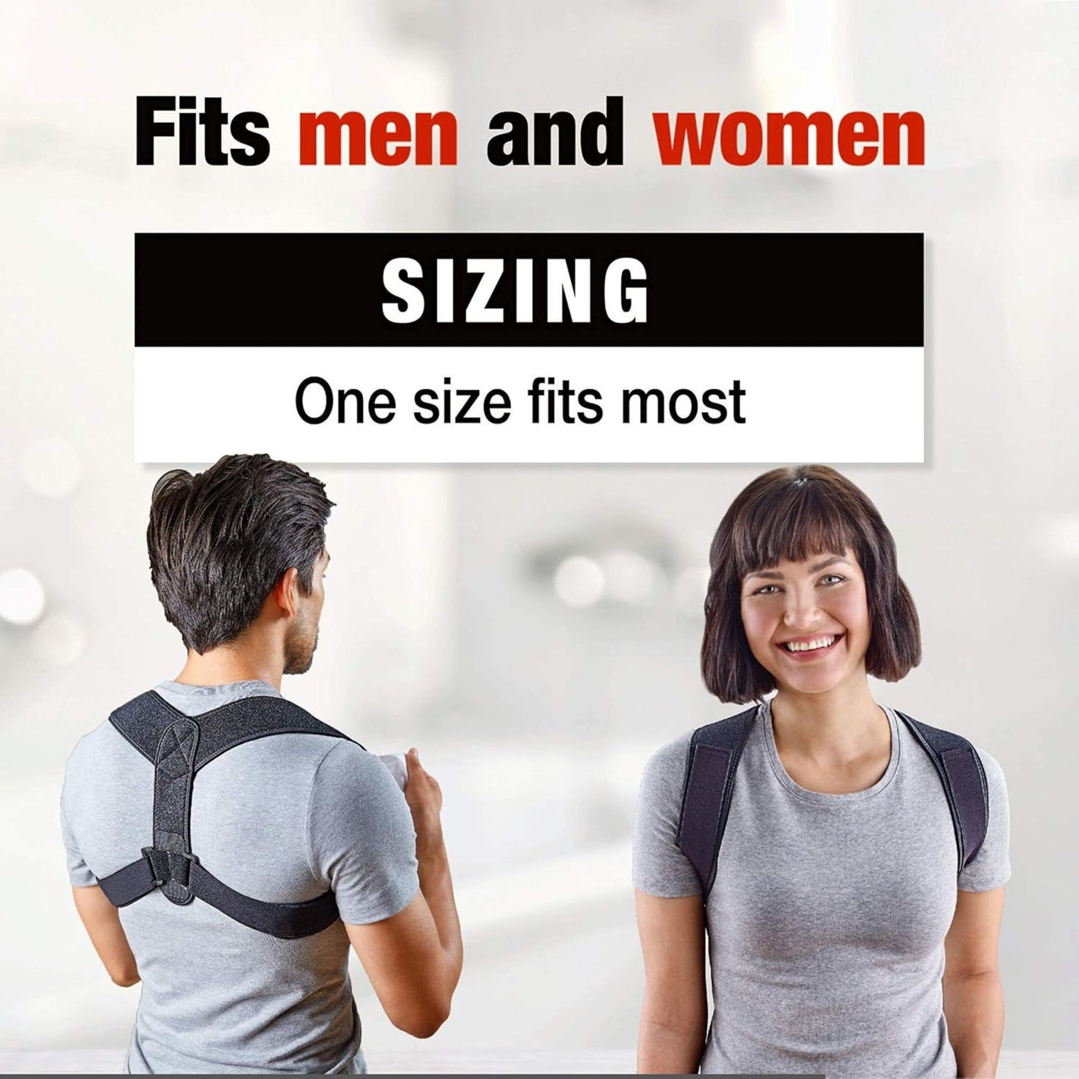 ACE Adjustable Posture Corrector, One Size