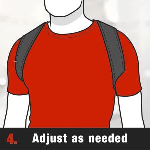 ACE Adjustable Posture Corrector, One Size