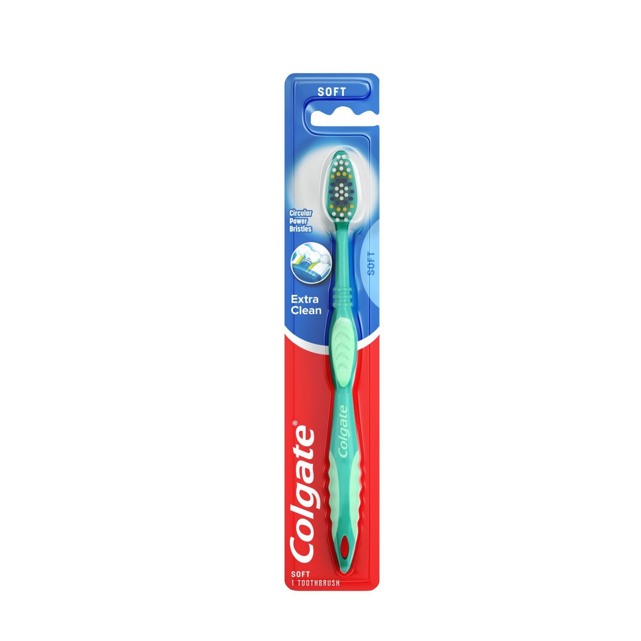 Colgate Extra Clean Full Head Toothbrush - Soft Bristles - 1ct