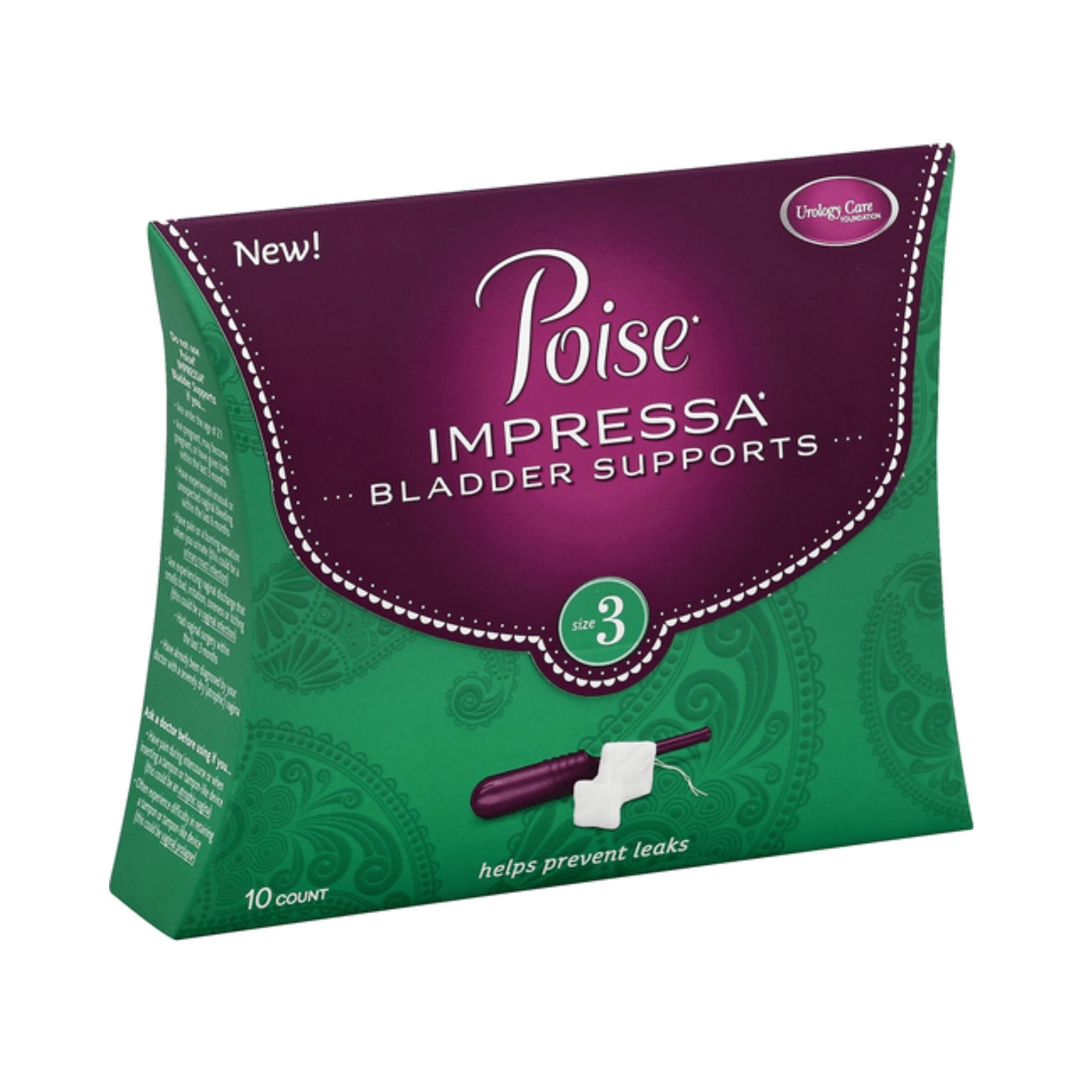 Poise Impressa Incontinence Bladder Supports Size 3