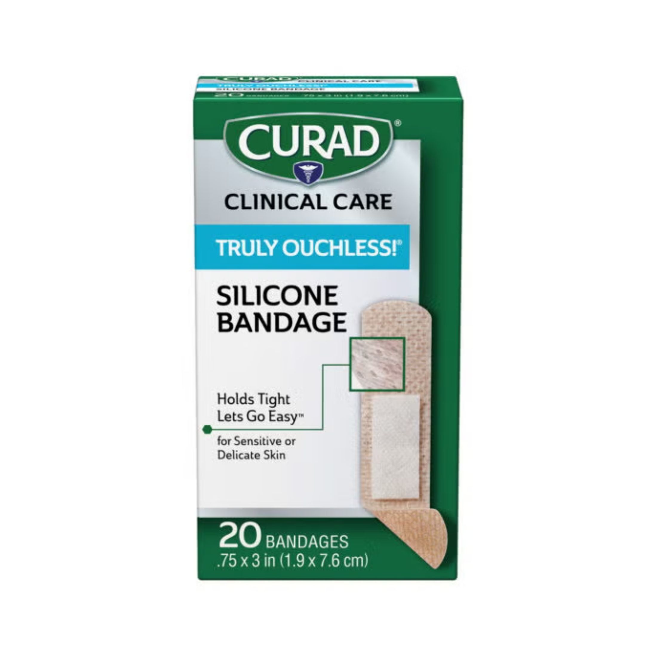 CURAD Silicone Flexible Fabric Bandages