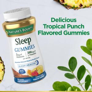 Nature's Bounty Tropical Punch Sleep Melatonin Gummies