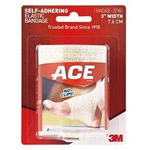 ACE 3M 3 In. Beige Self Adhering Elastic Bandage