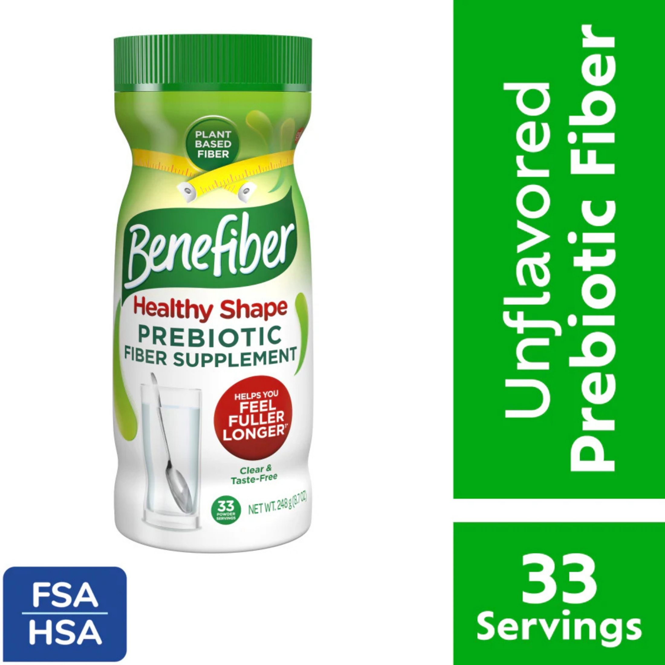 Benefiber Healthy Shape Prebiotic Fiber Supplement Powder