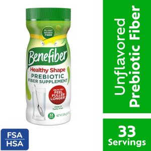 Benefiber Healthy Shape Prebiotic Fiber Supplement Powder