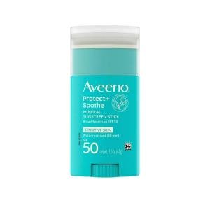 Aveeno Positively Mineral Sensitive Skin Sunscreen Stick SPF 50
