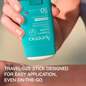 Aveeno Positively Mineral Sensitive Skin Sunscreen Stick SPF 50