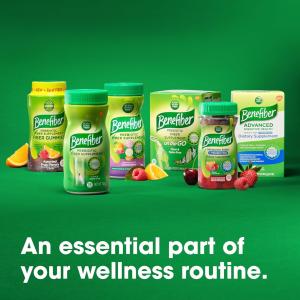 Benefiber Daily Prebiotic Dietary Fiber Supplement Powder, Unflavored, 125 Servings