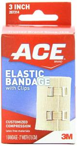 ACE Brand Elastic Bandage With Clips 3 Inch