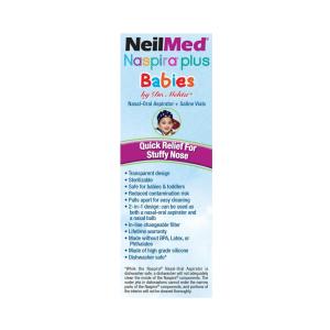 NeilMed Naspira Babies & Kids Nasal Oral Aspirator
