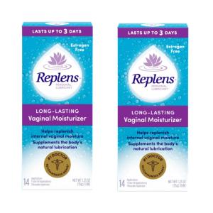 Replens Vaginal Moisturizer 14applications One Reusable Applicator
