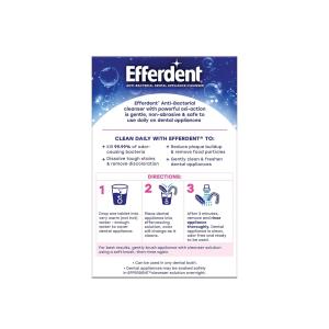 Efferdent Complete Clean Denture & Retainer Cleanser Tablets