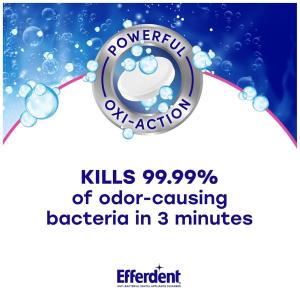 Efferdent Complete Clean Denture & Retainer Cleanser Tablets
