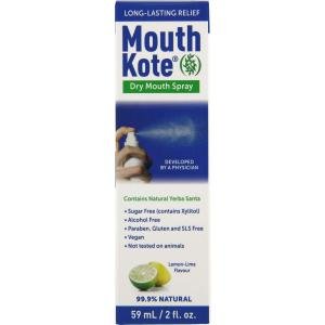 Mouth Kote Oral Moisturizer Spray For Dry Lemon-Lime - 2 Oz
