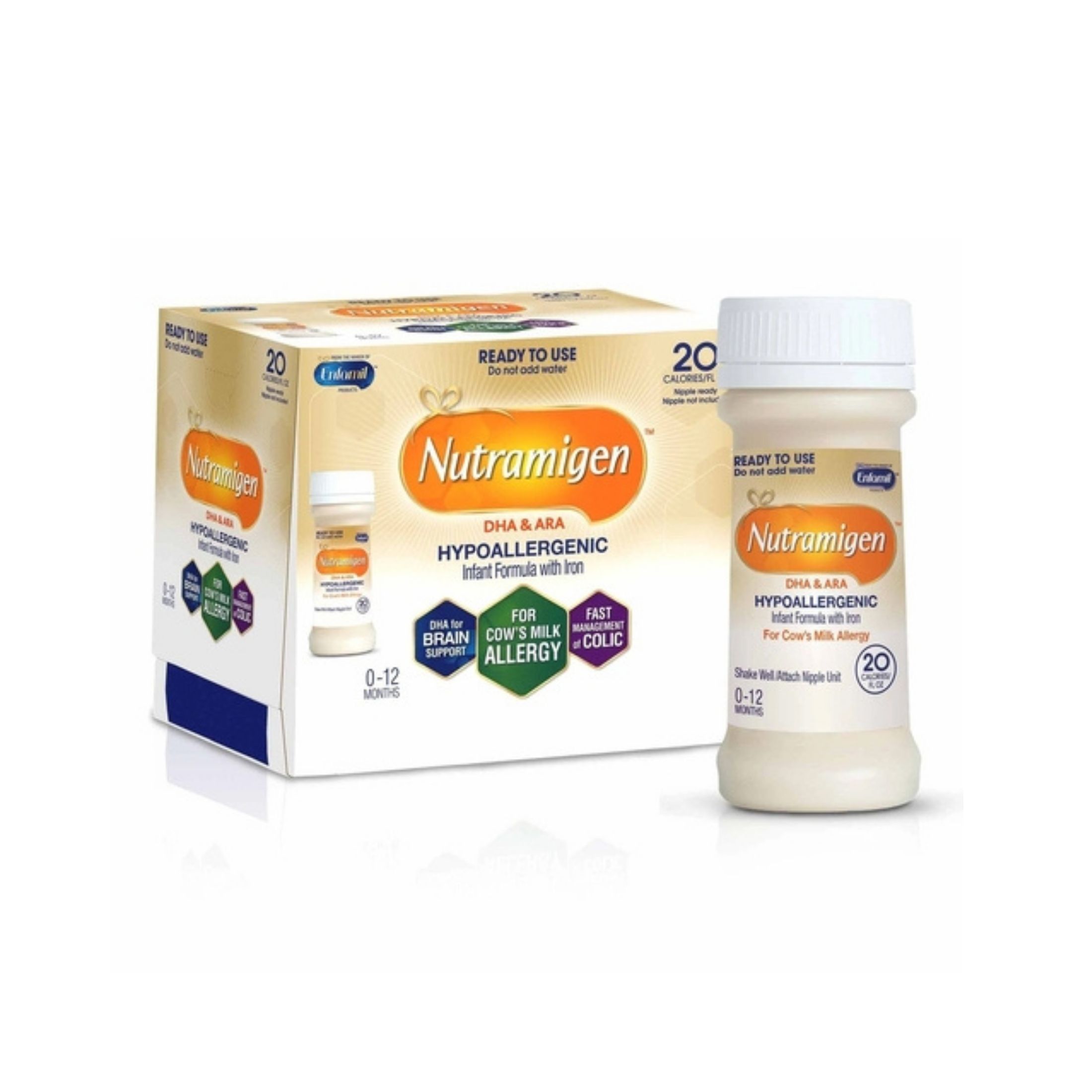 Mead Johnson Nutramigen Lipil Infant Formula, 1 Case Of 48