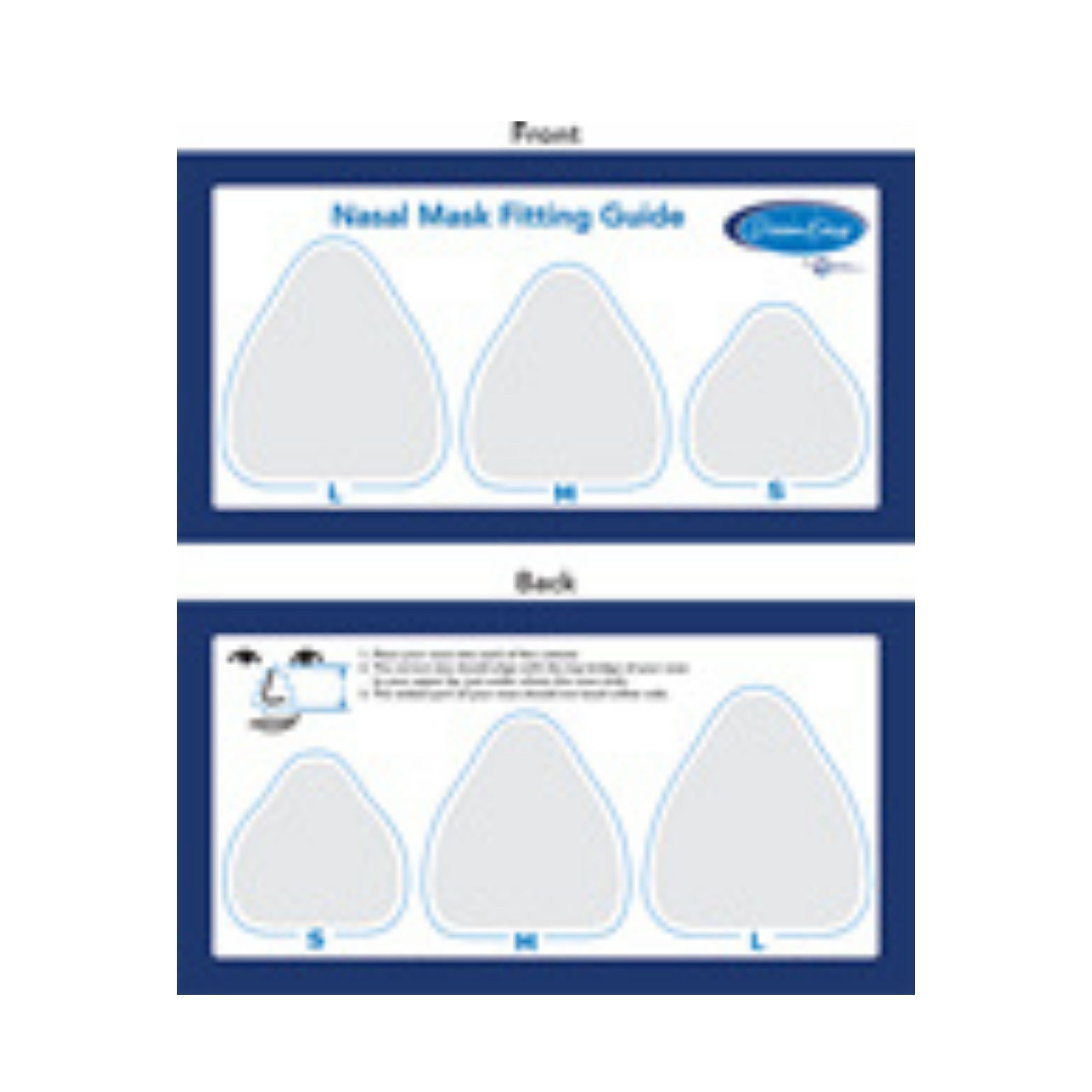 Compass Health Fabrication Enterprises DreamEasy Medium Nasal CPAP Mask With Headgear