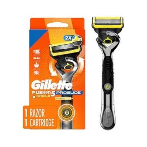 Gillette Pro Glide Shield Razor For Men, Handle + 1 Blade Refill