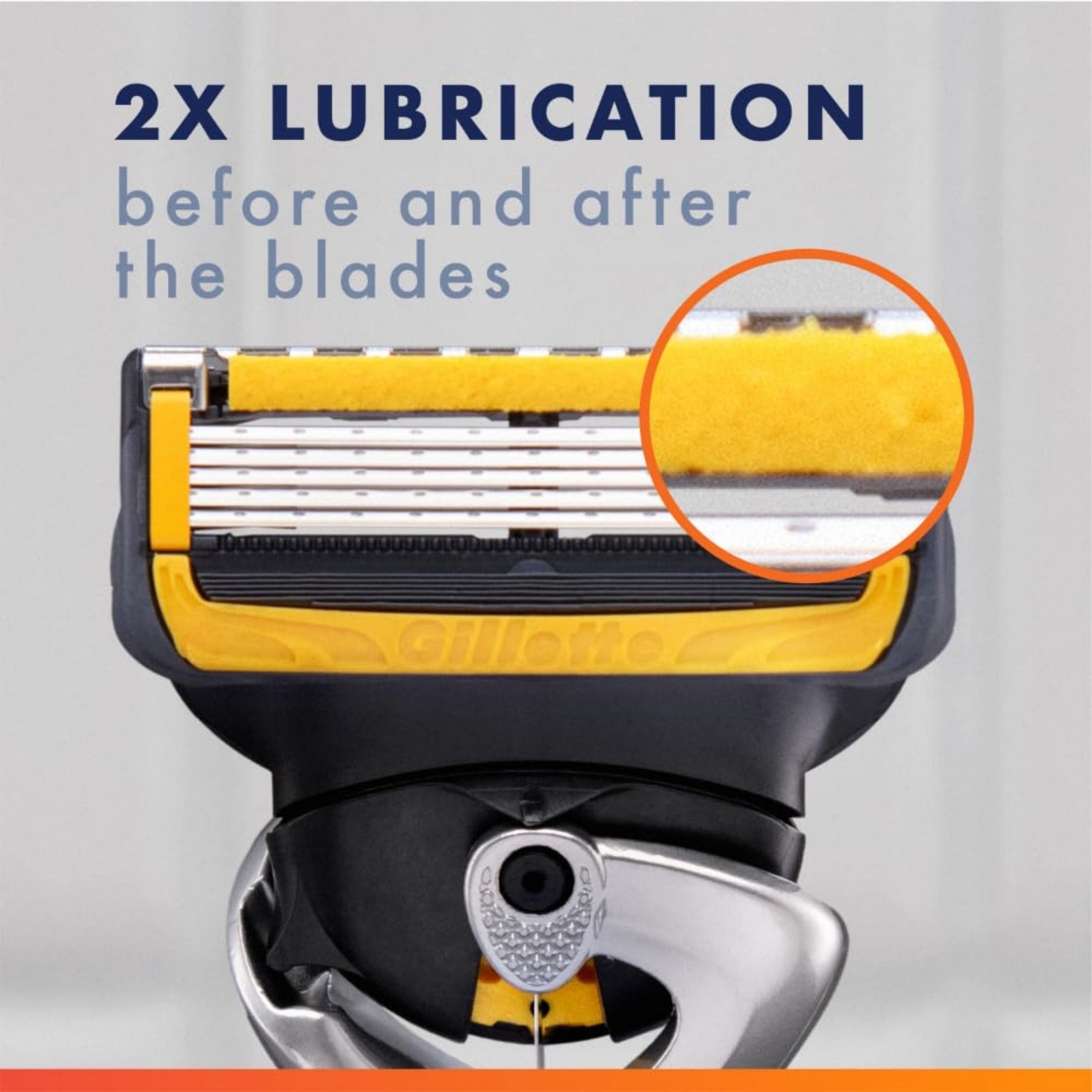 Gillette Fusion5 Pro Glide Shield Razor Blades For Men, 4 Blade Refills