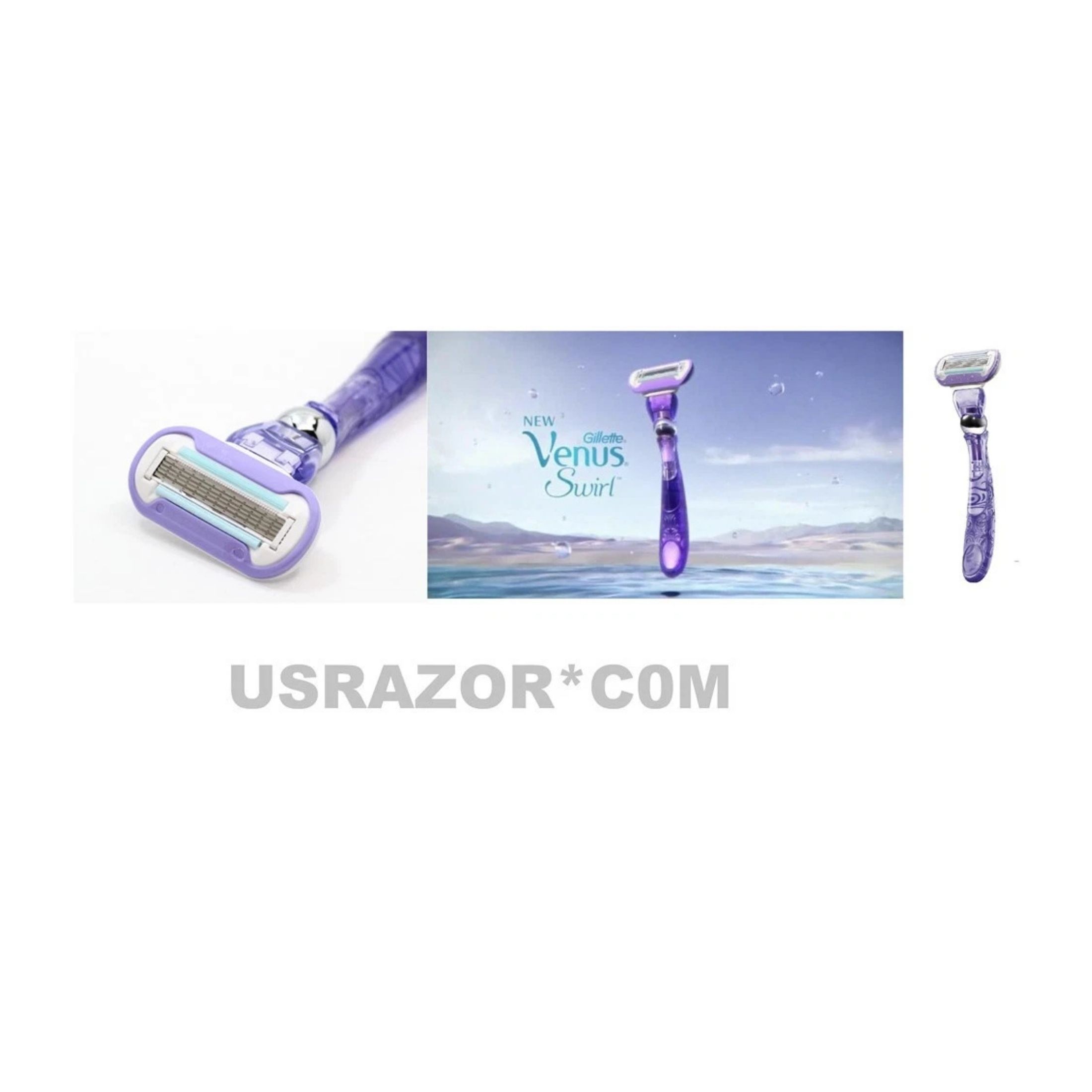 Gillette Venus Swirl Flexi Ball Trial Pack Razor