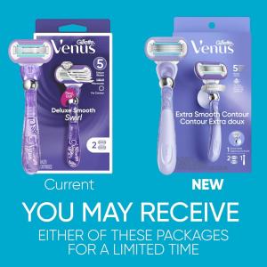 Gillette Venus Deluxe Smooth Swirl Razor