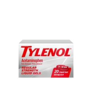 Tylenol Regular Strength Liquid Gels 325 Mg Acetaminophen