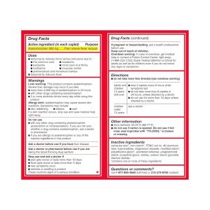 Tylenol Muscle Aches & Pain, 650 Mg, 8 HR, Extended-Release Tablets, Caplets