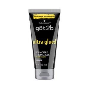 Got2b Ultra Glued Invincible Styling Hair Gel, 6 Ounce