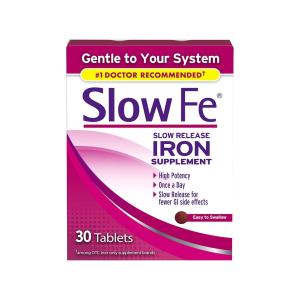 Slow Fe Tablets Release Iron Supplement