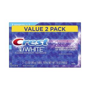 Crest 3D White Whitening Toothpaste - Radiant Mint 3.5 Oz
