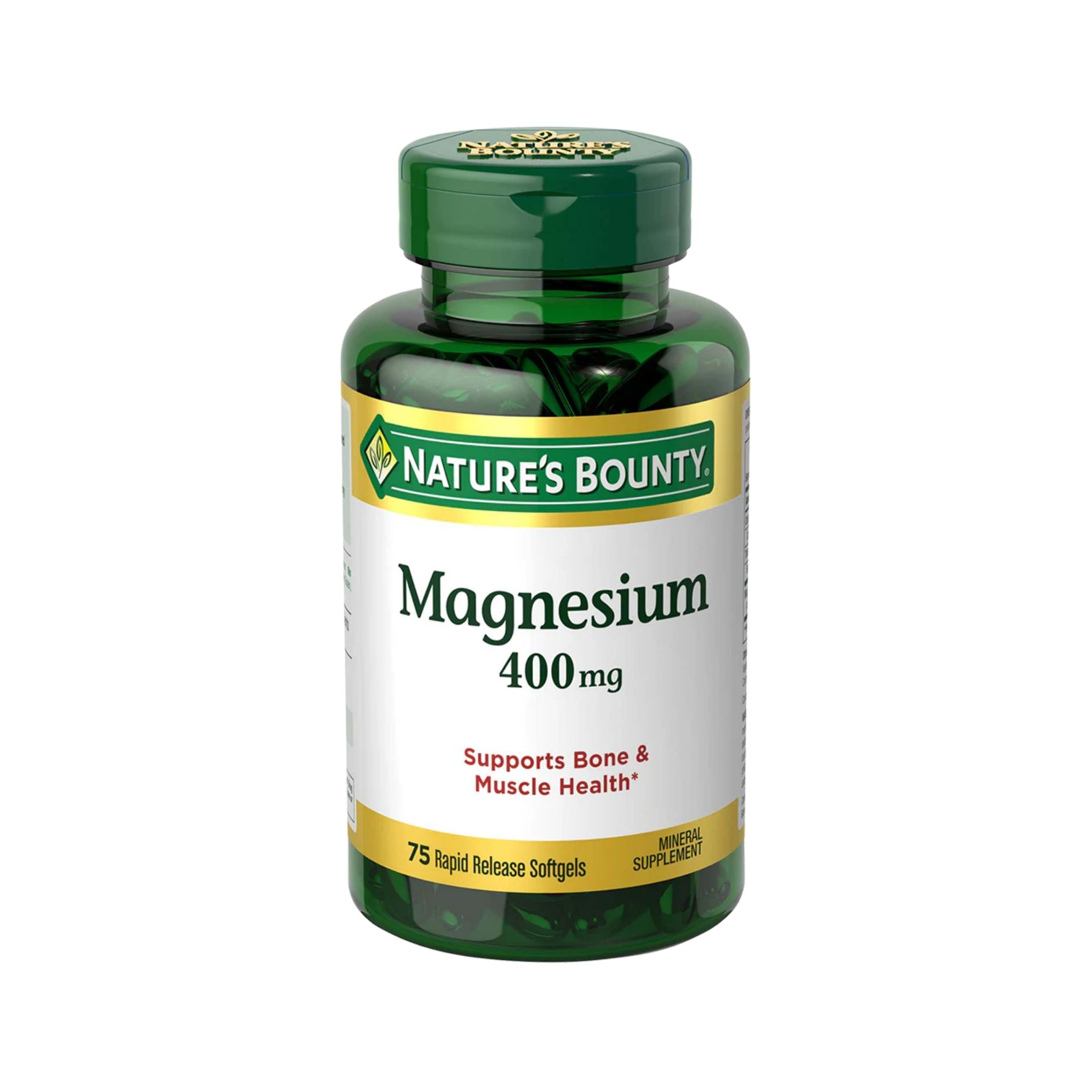 Nature's Bounty Rapid Release Softgels 400 Mg Magnesium