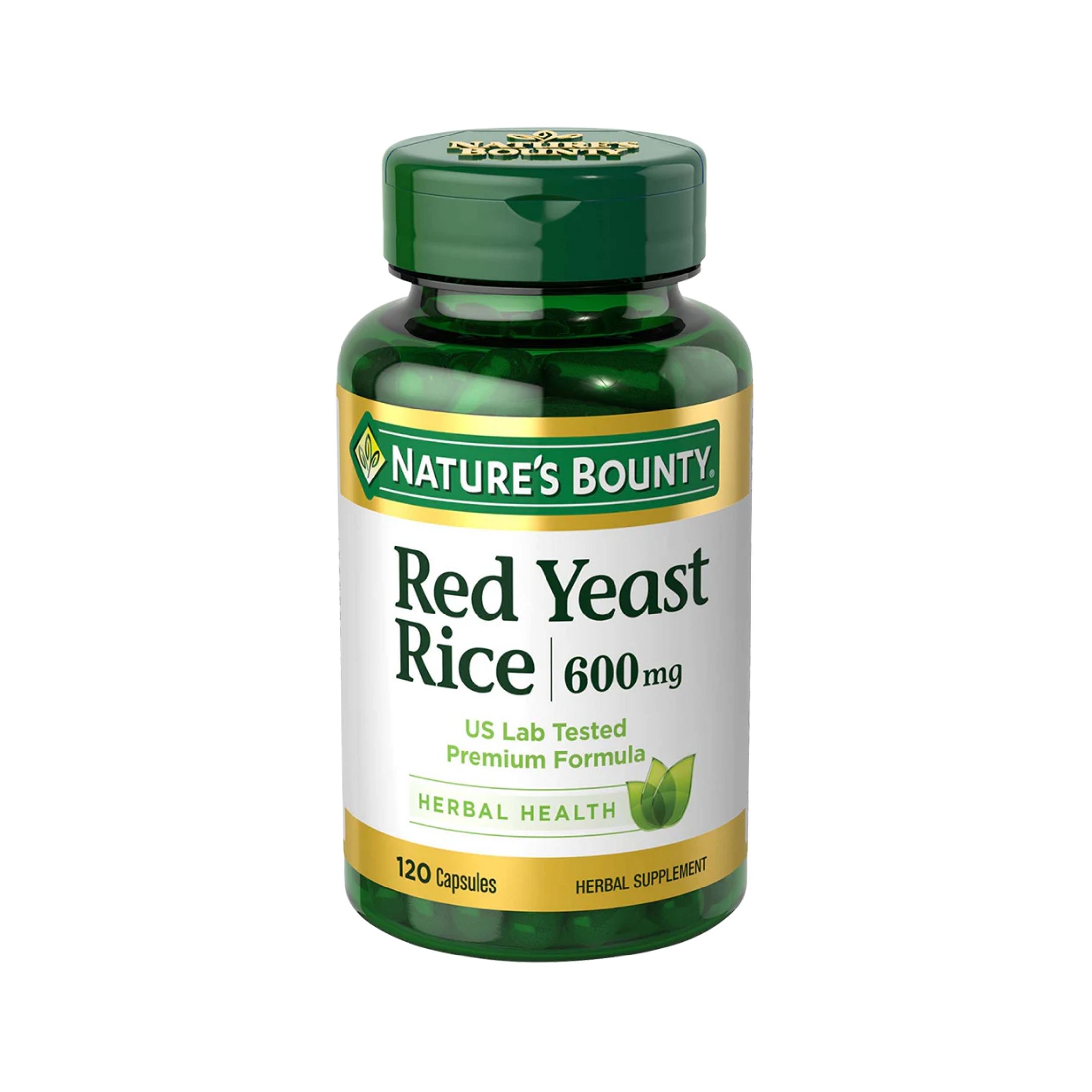 Nature's Bounty Red Yeast Rice, 600 Mg, Capsules