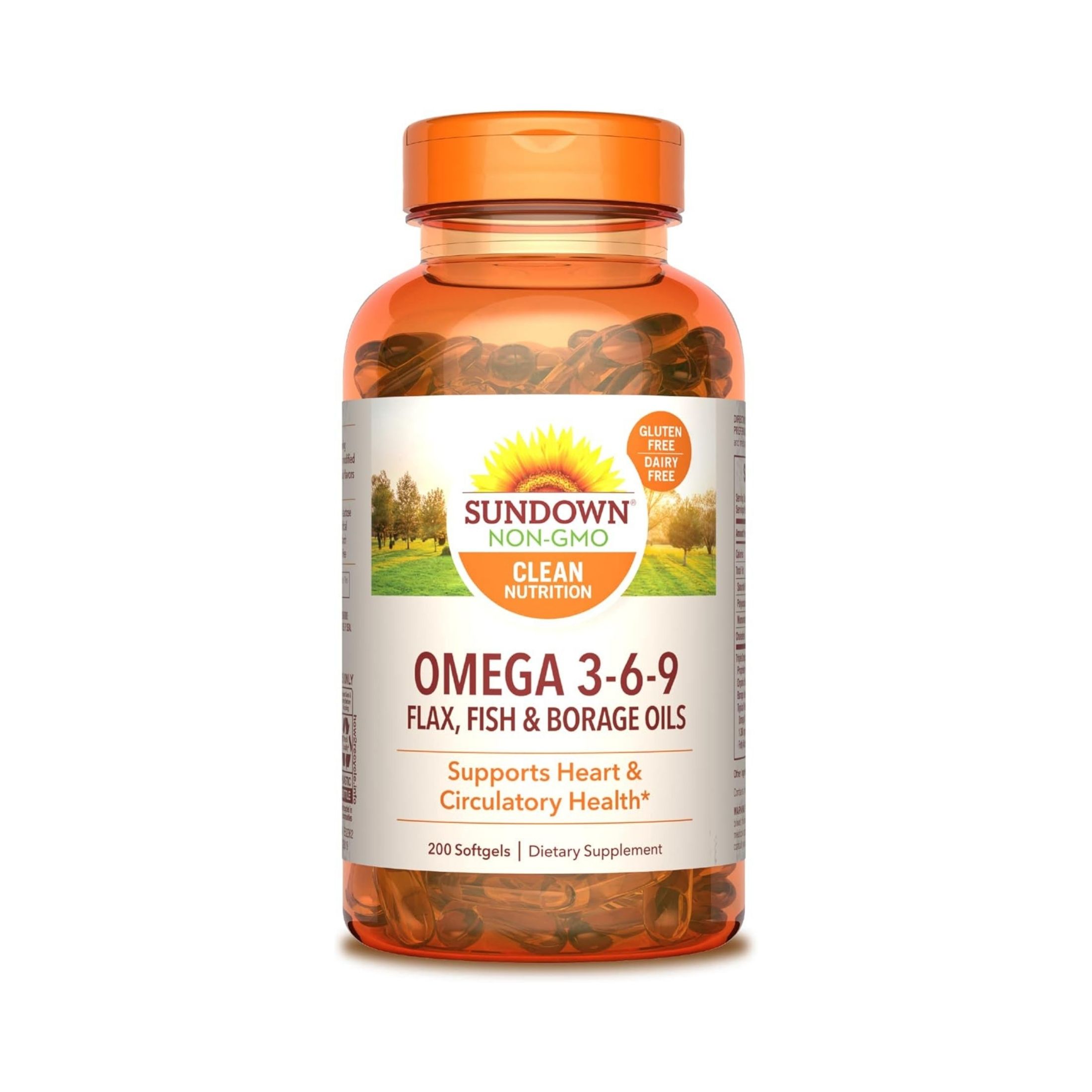 Sundown Naturals Triple Omega 3-6-9 Softgels