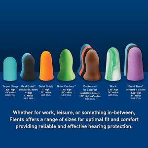 Flents Ear Plugs Protechs Foam Sport With Case, 8 Pair