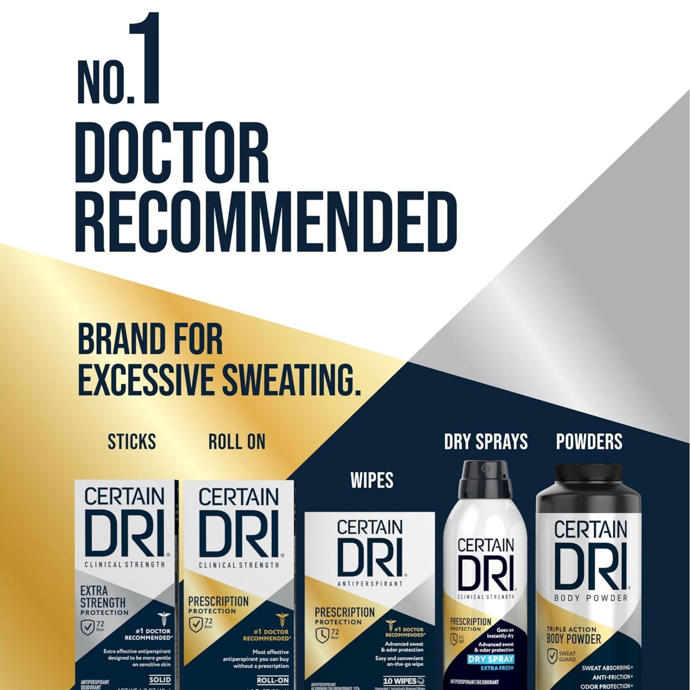 Certain Dri Extra Strength Clinical Antiperspirant Deodorant