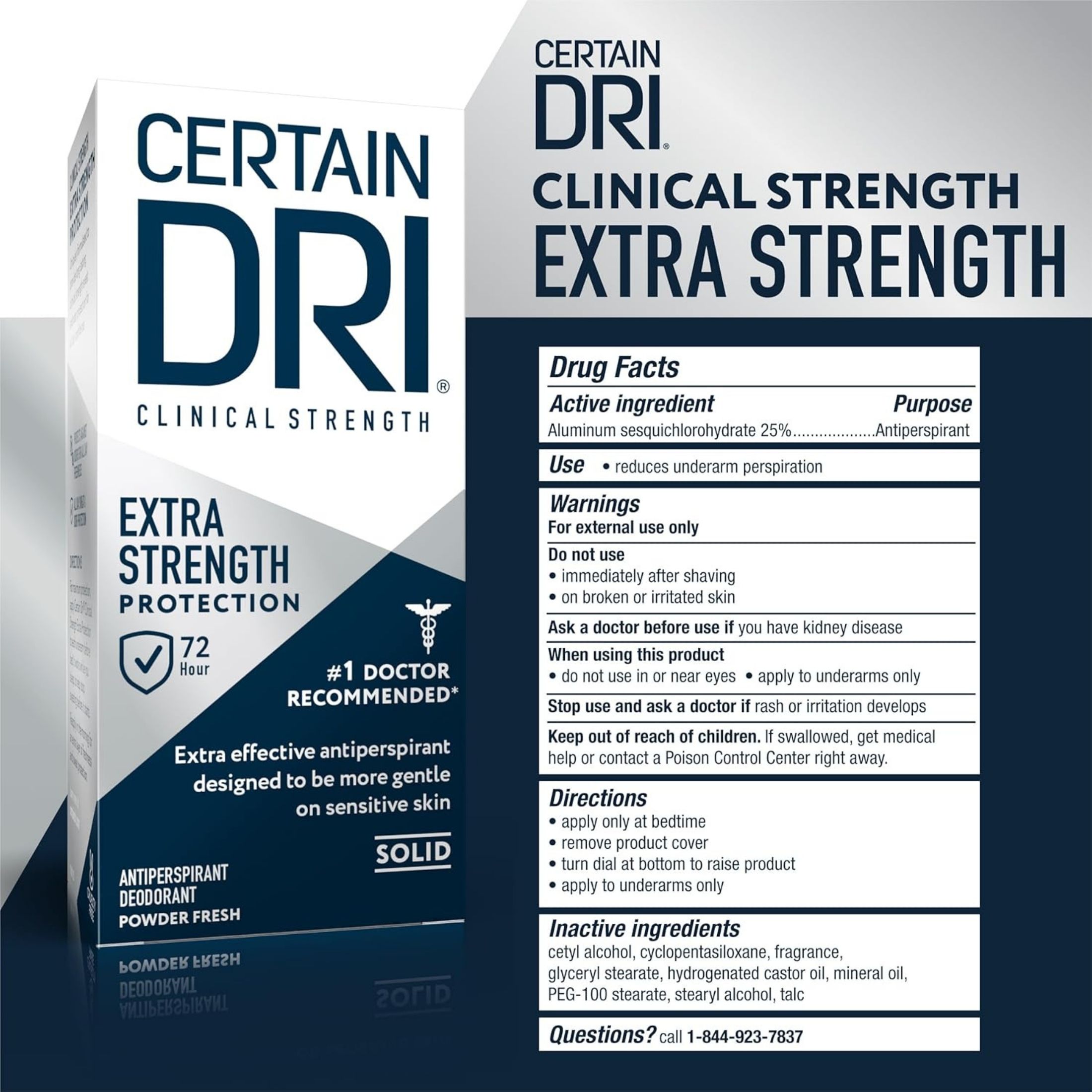 Certain Dri Extra Strength Clinical Antiperspirant Deodorant