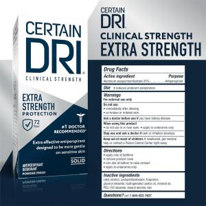 Certain Dri Extra Strength Clinical Antiperspirant Deodorant