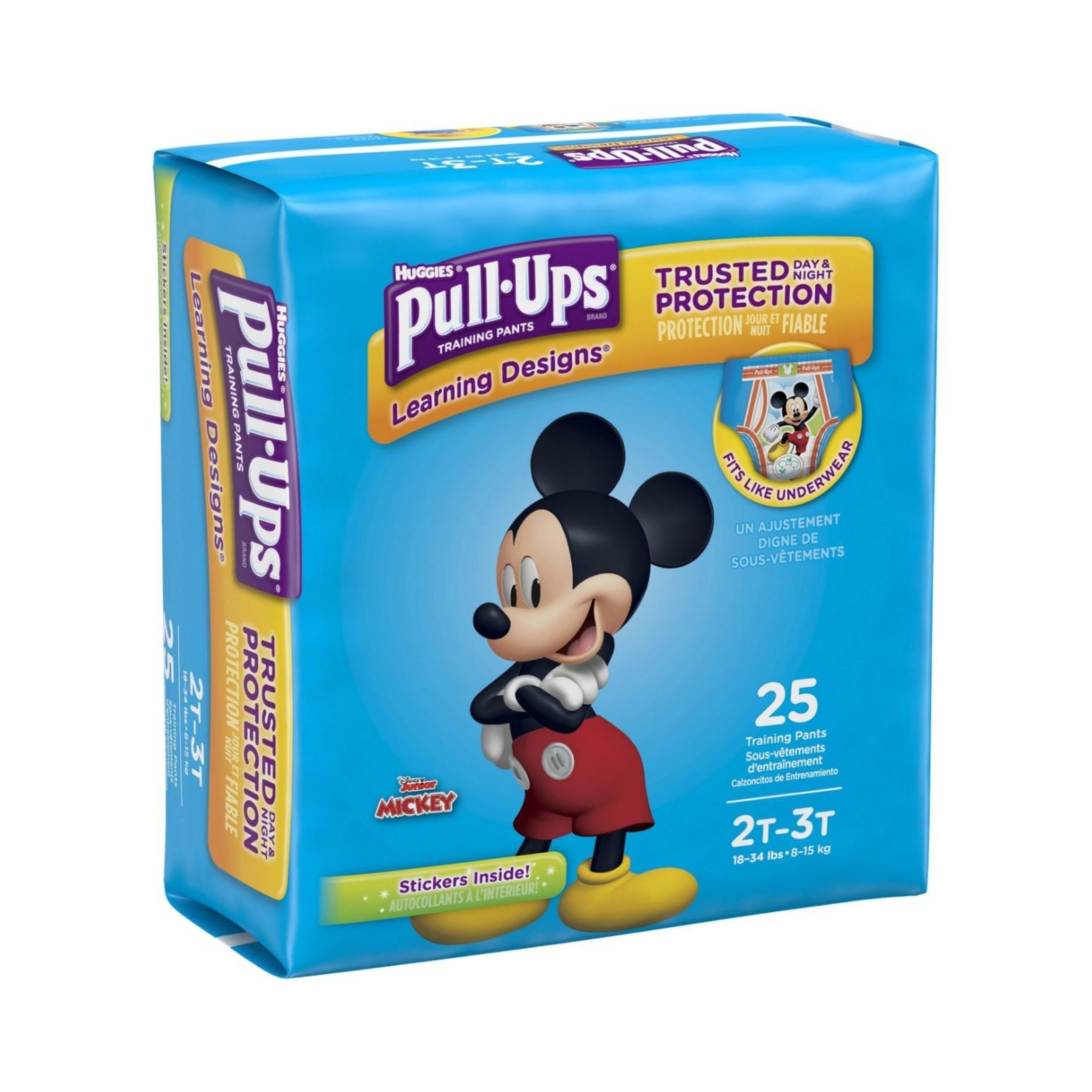 Huggies Training Pants, Pull Ups, Mickey/Toy Story