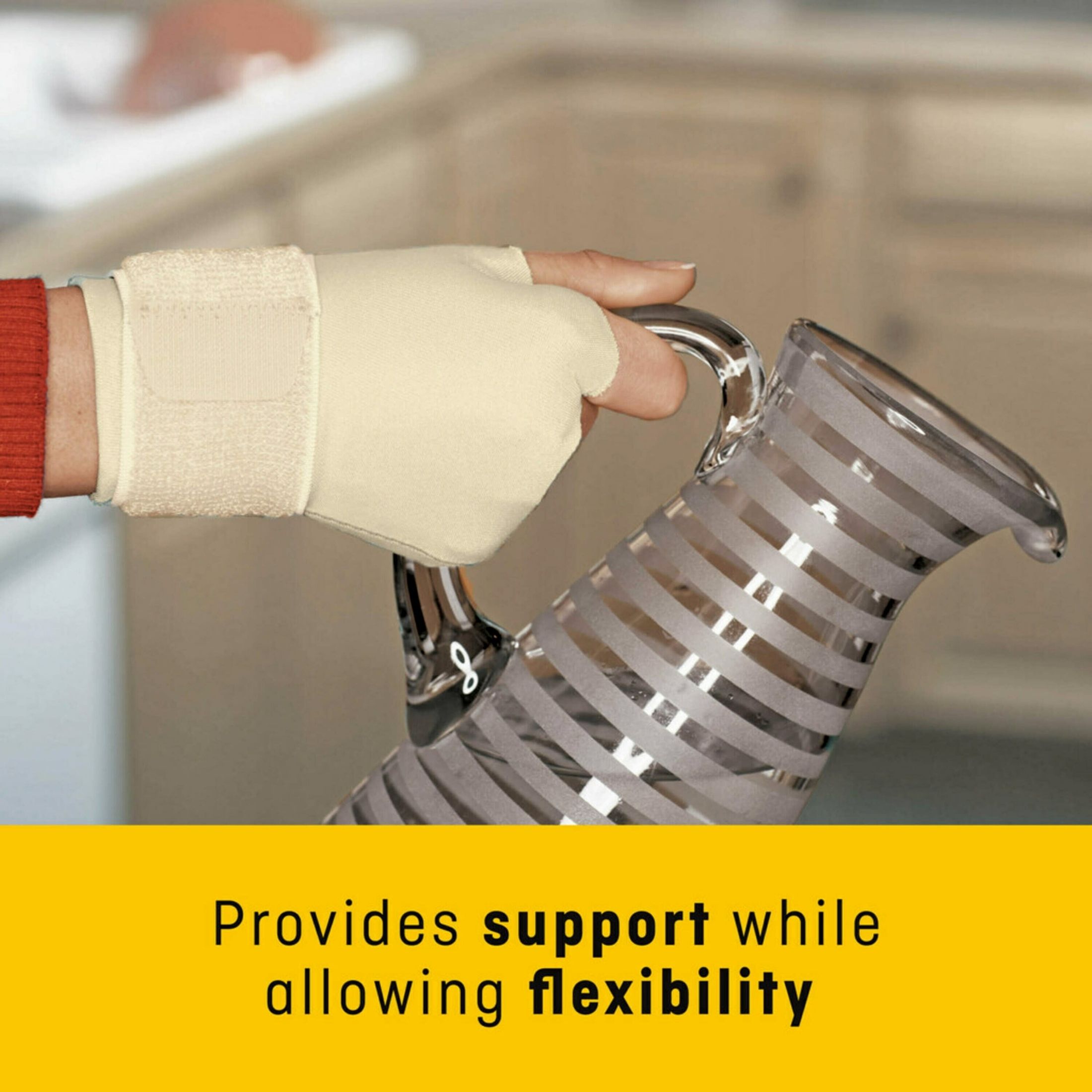 Futuro Hand And Wrist Compression Glove, Large/XL