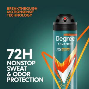 Degree Men Advanced Antiperspirant Deodorant Dry Spray Adventure