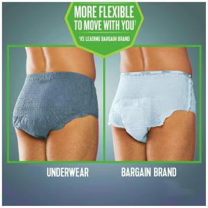 Depend Fit-Flex Underwear For Men, Maximum Absorbency, L/XL
