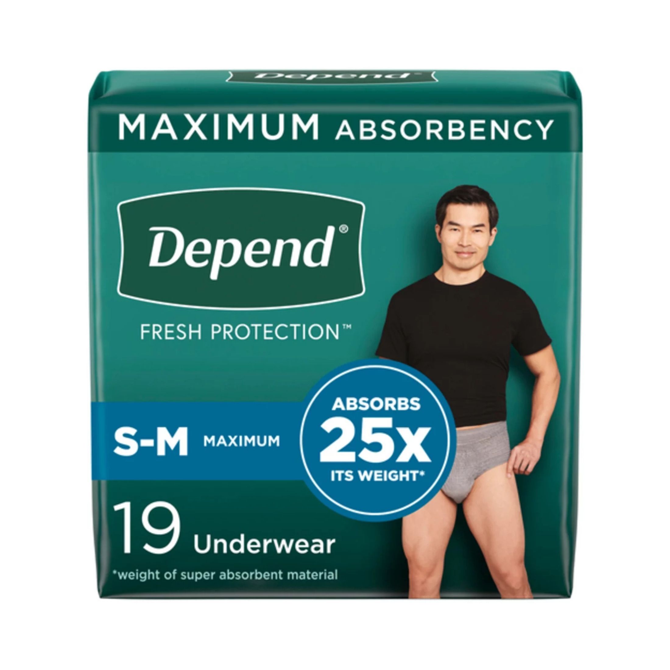 Depend Underwear For Men Small
