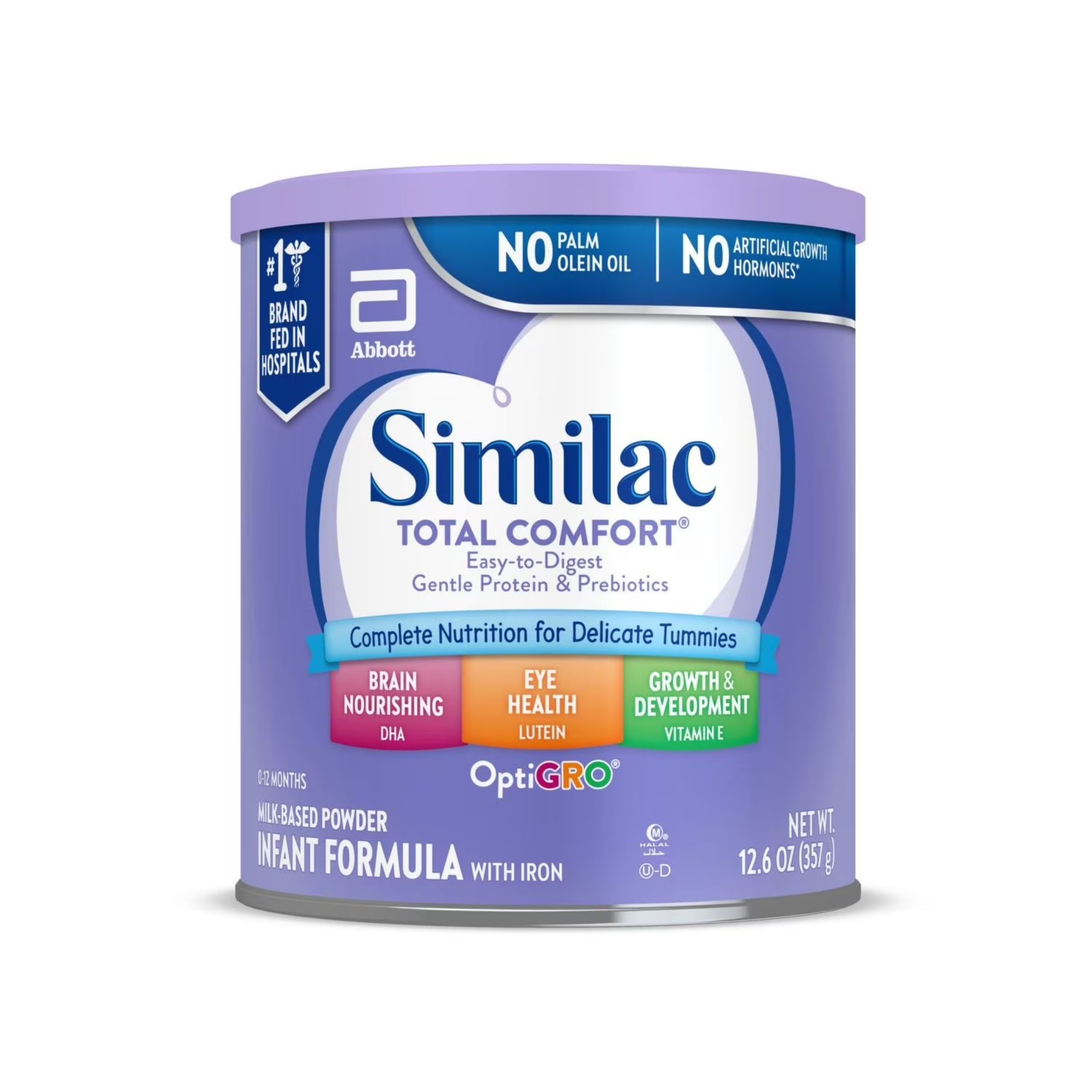Similac Total Comfort OptiGro Infant Formula Powder With Iron