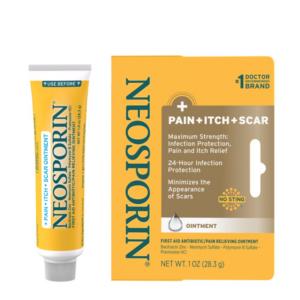 Neosporin Pain, Itch, Scar Antibiotic First Aid Ointment - 1 Oz