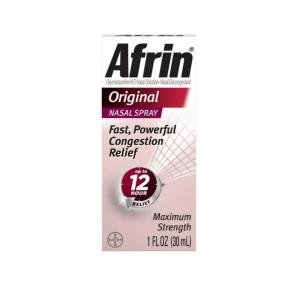 Afrin Original Maximum Strength Nasal Spray 1 Fl Oz