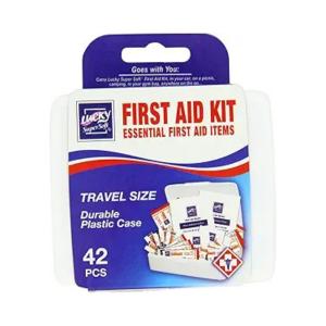 Lucky Super Soft Travel Size First Aid Kit 42 Pieces